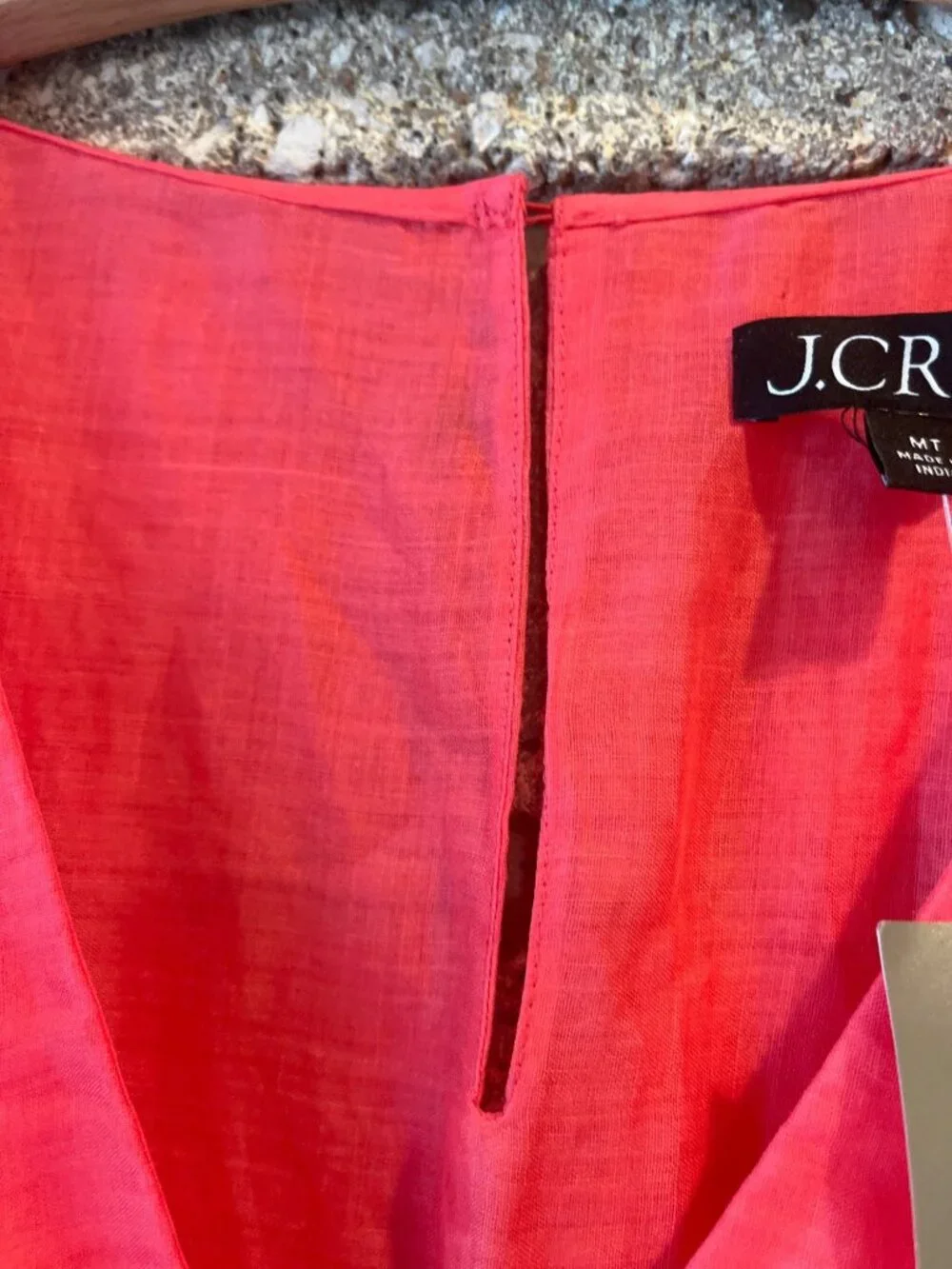 J. Crew Womens Sleeveless Coral Midi Dress With Shirred Waist & Pockets MT